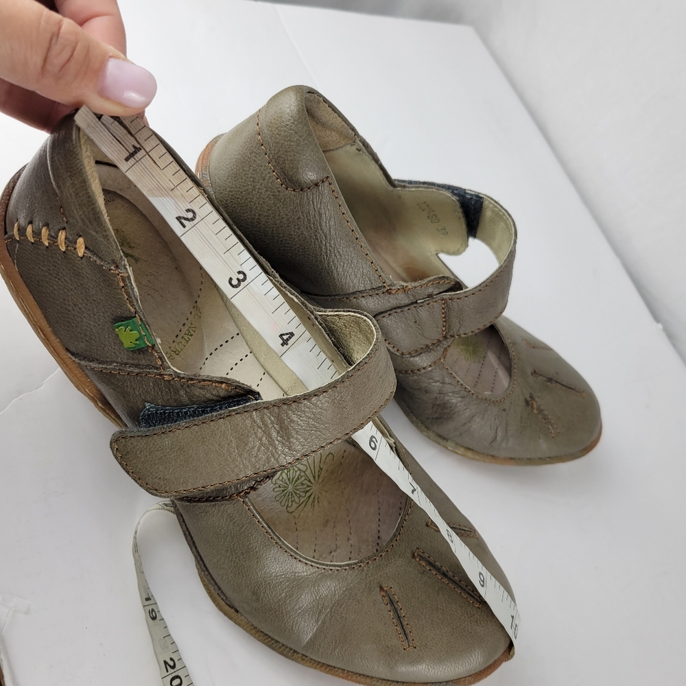 El Naturalista Leather Maryjane Platform Shoes - Picture 9 of 9